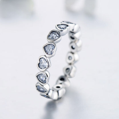 Sweetheart Eternity Ring – FIORENE