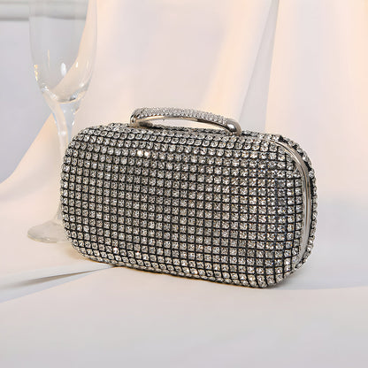 Blue Crystal Gleam Clutch – FIORENE