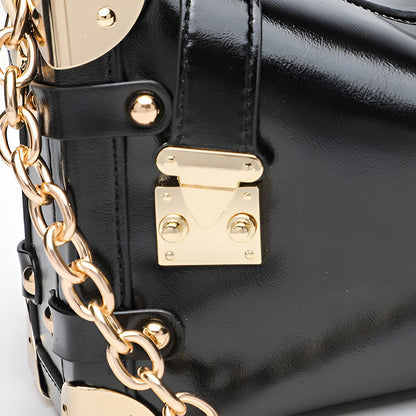 Luxe Lock Chain Bag – FIORENE