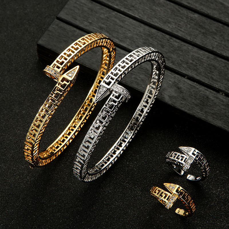 Aurelia Maze Cuff Set – FIORENE