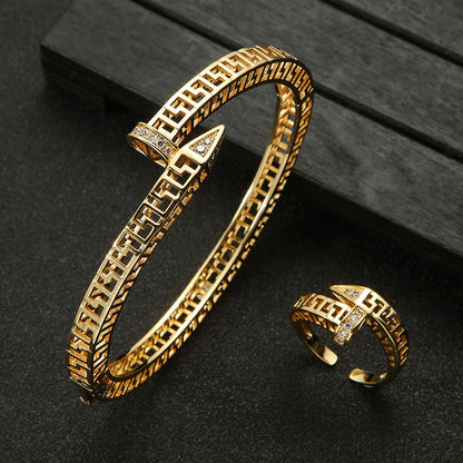 Aurelia Maze Cuff Set – FIORENE