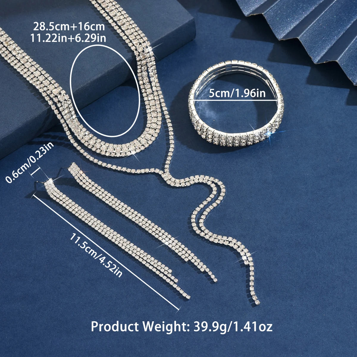 Silver Glamour Set – FIORENE