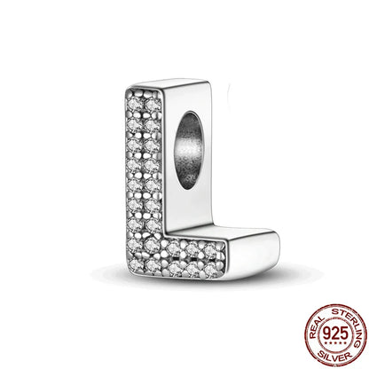 Personal Letter Block Charm