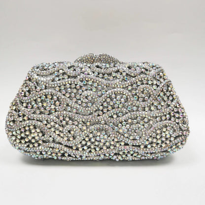 Juliet Crystal Wave Clutch – FIORENE