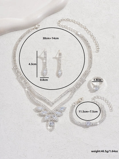 Bridal Crystal Set – FIORENE