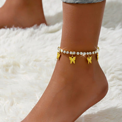 Butterfly Radiance Anklet – FIORENE