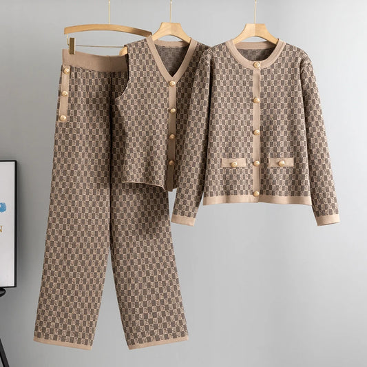 Toscana Border Knit Set – FIORENE