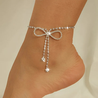 Dangle Ribbon Anklet – FIORENE