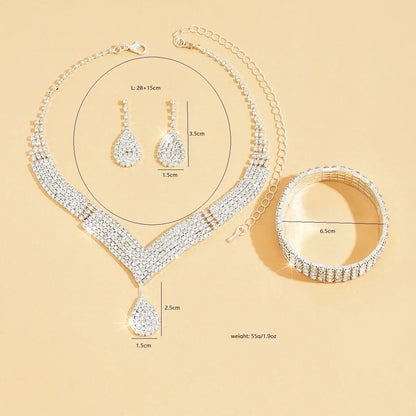 Crystal V-Drop Set – FIORENE