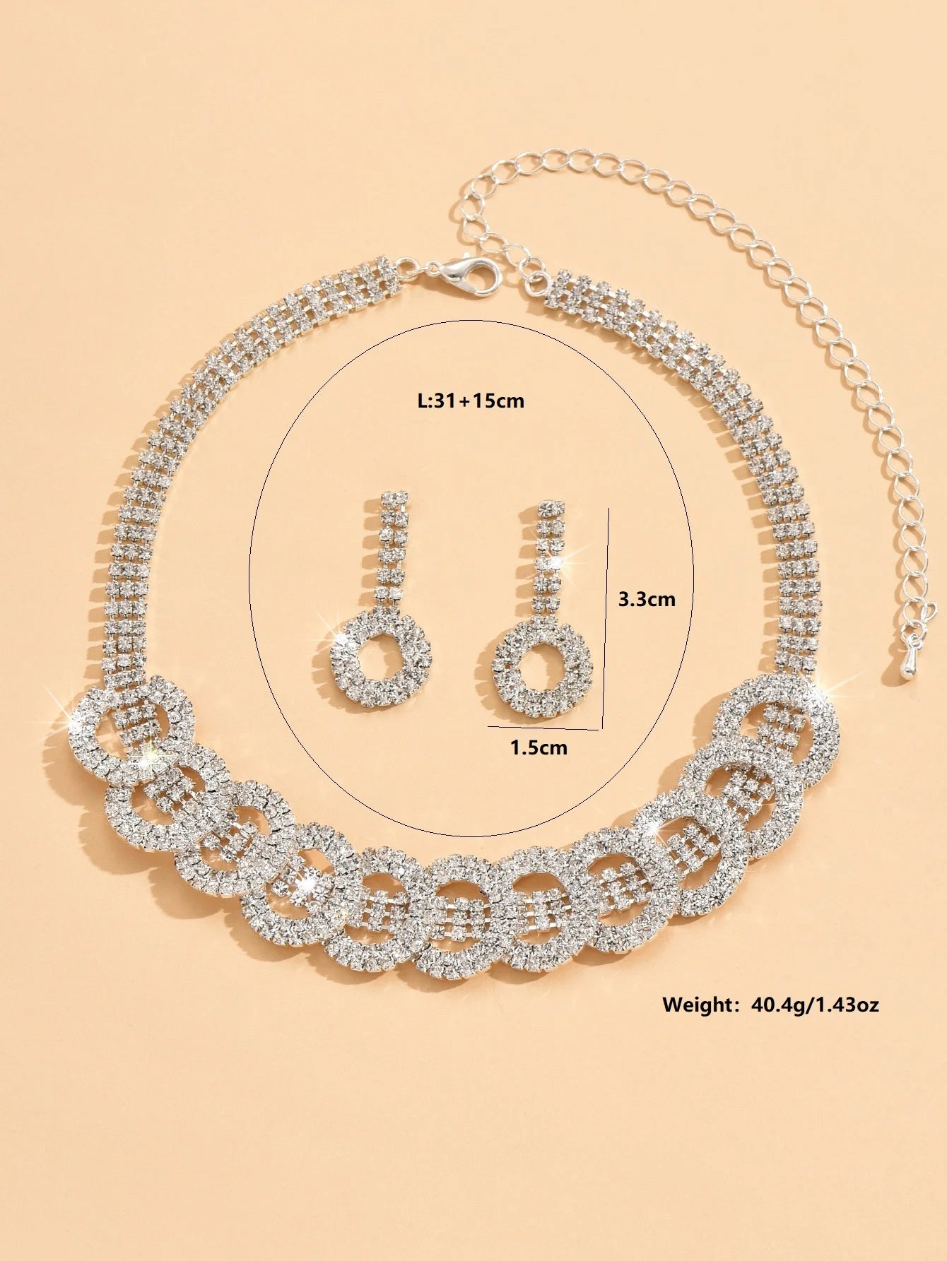 Crystal Circle Set – FIORENE