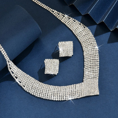 Crystal V-Shape Set – FIORENE