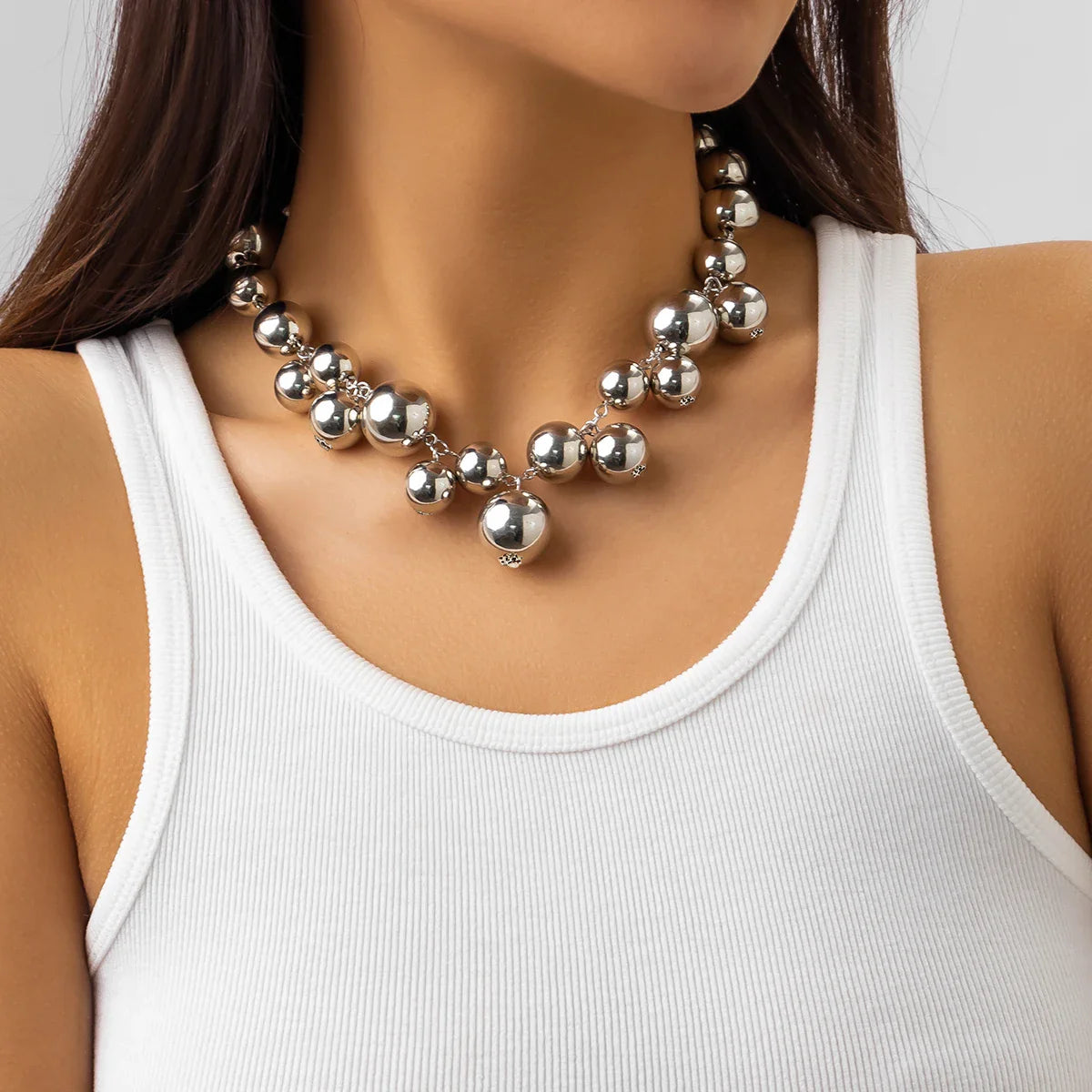 Luxe Sphere Necklace – FIORENE