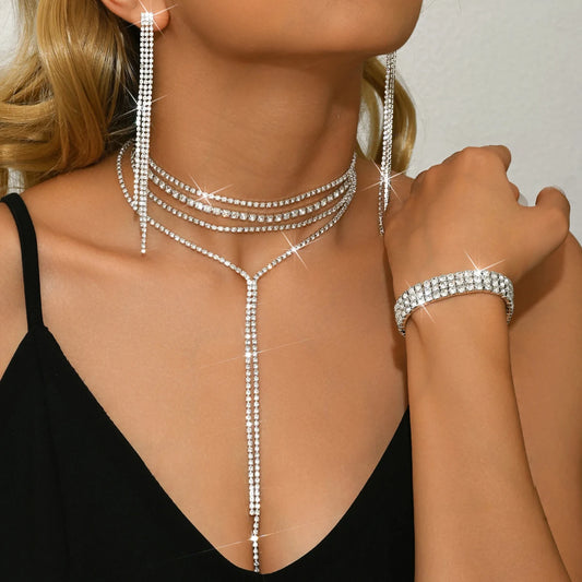 Silver Glamour Set – FIORENE