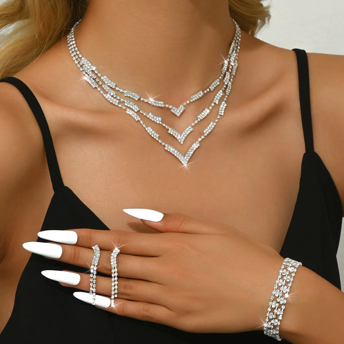Crystal Fringe Set – FIORENE