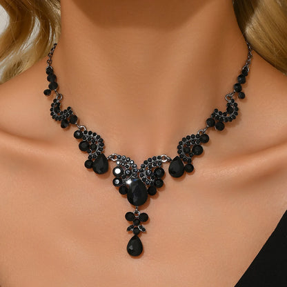 Midnight Ornate Necklace – FIORENE