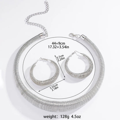 Silver Mesh Set – FIORENE