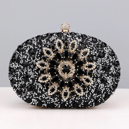 Golden Sunburst Jewel Clutch – FIORENE