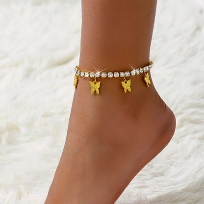 Butterfly Radiance Anklet – FIORENE