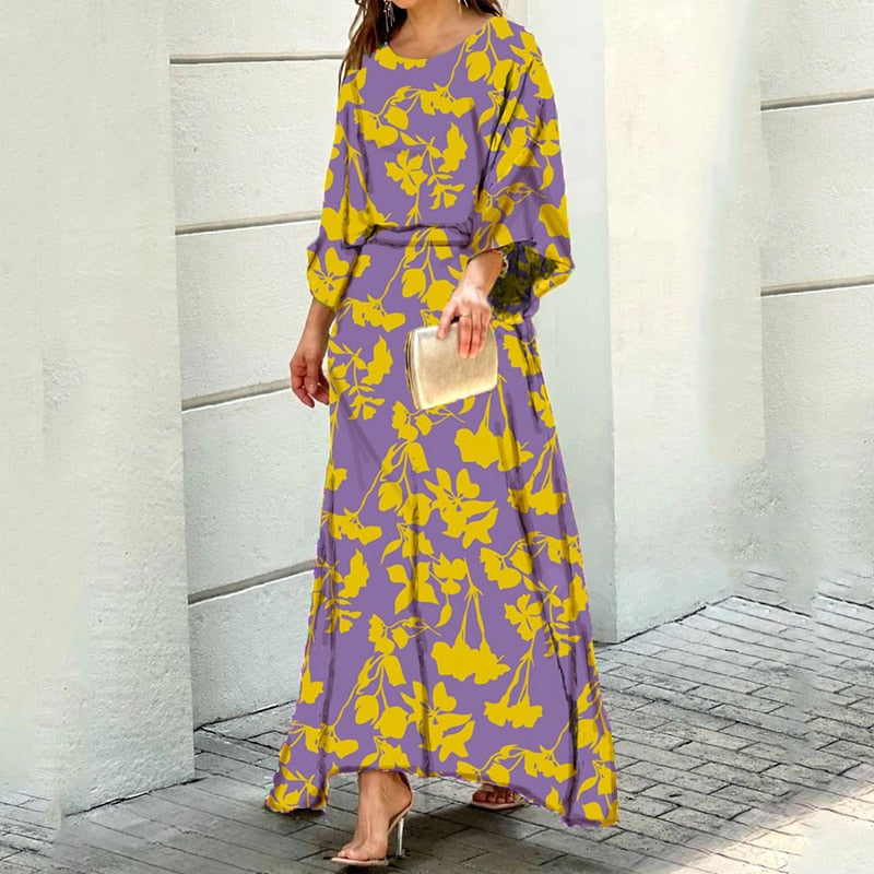 Boho Breeze Printed Lounge Set