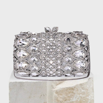 Diamond Frost Luxe Clutch – FIORENE