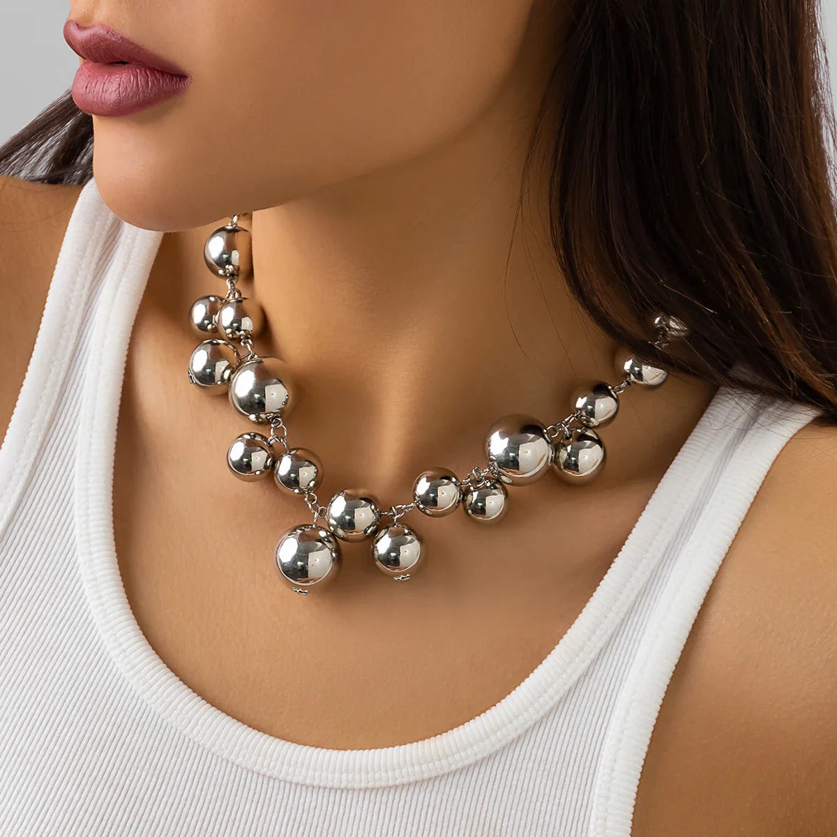 Luxe Sphere Necklace – FIORENE
