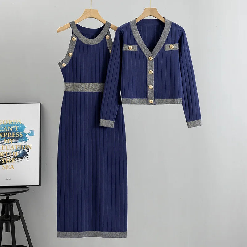 Radiant Column Knit Set – FIORENE