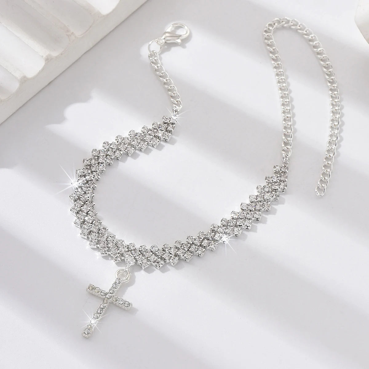Dazzling Faith Anklet – FIORENE