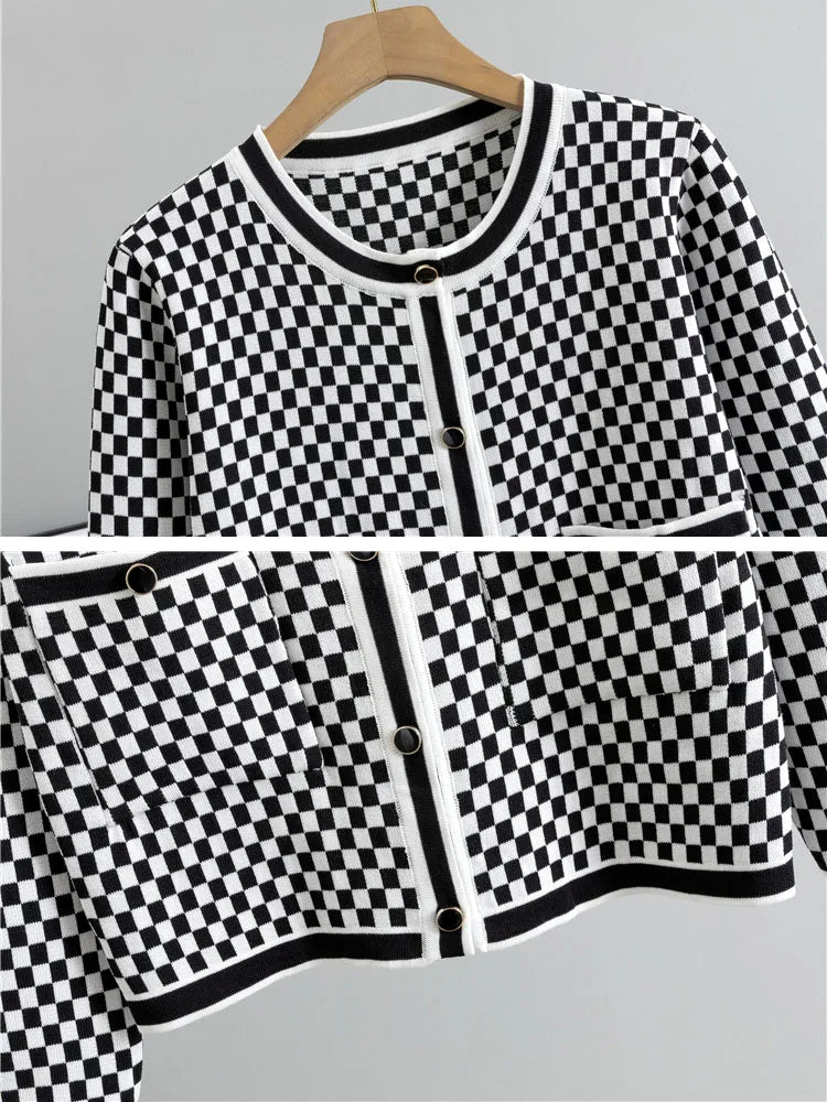 Checkmate Studio Knit Set – FIORENE