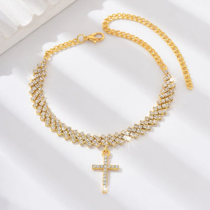 Dazzling Faith Anklet – FIORENE