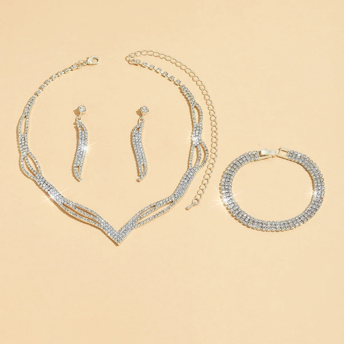 Crystal Fringe Set – FIORENE