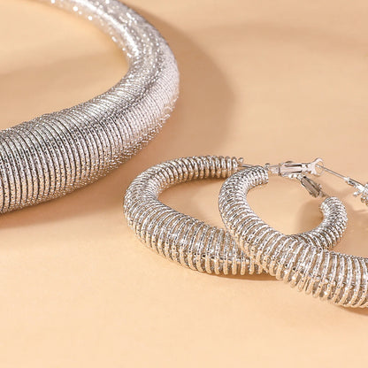 Silver Mesh Set – FIORENE