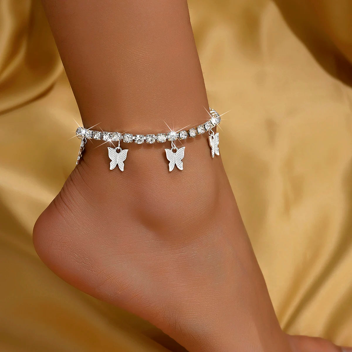 Butterfly Radiance Anklet – FIORENE