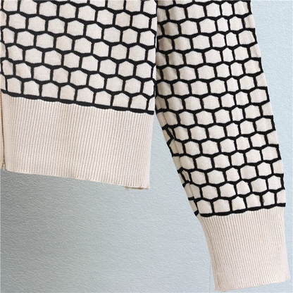 Honeycomb Mesh Knit Set – FIORENE