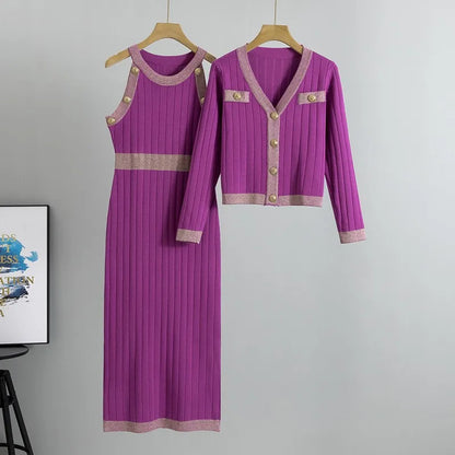 Radiant Column Knit Set – FIORENE