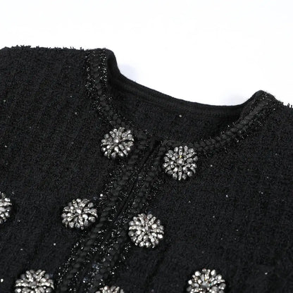 Sparkling Flower Midi Dress – FIORENE