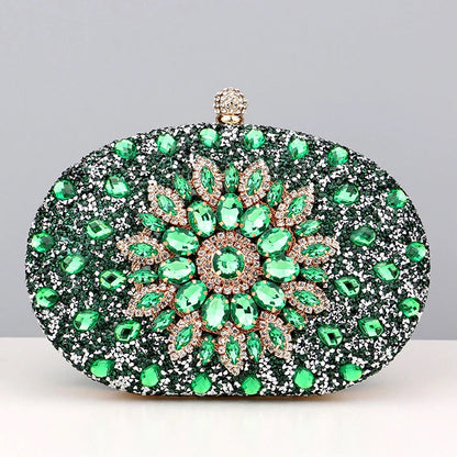 Golden Sunburst Jewel Clutch – FIORENE