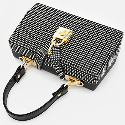 Golden Lock Radiance Clutch – FIORENE
