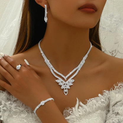 Bridal Crystal Set – FIORENE