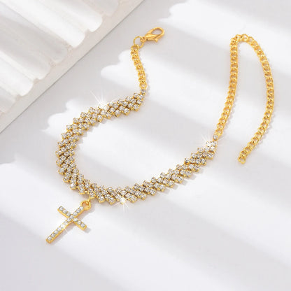 Dazzling Faith Anklet – FIORENE