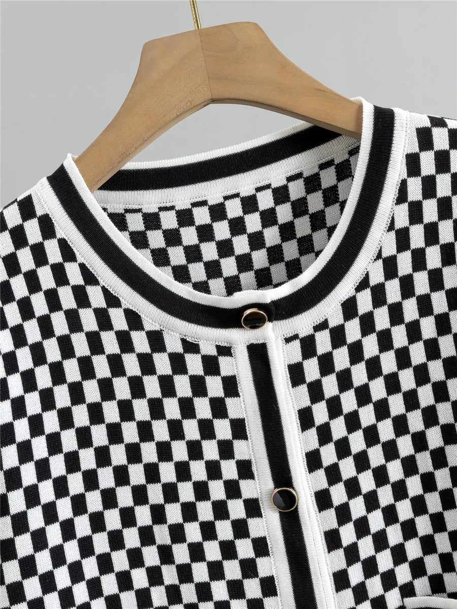 Checkmate Studio Knit Set – FIORENE