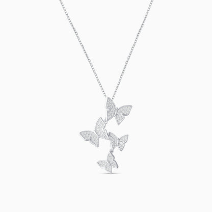 Aurelia Butterfly Cascade Necklace – FIORENE