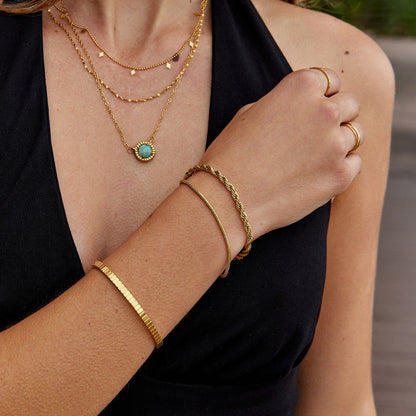 Snake Rope Layer Bracelet – FIORENE