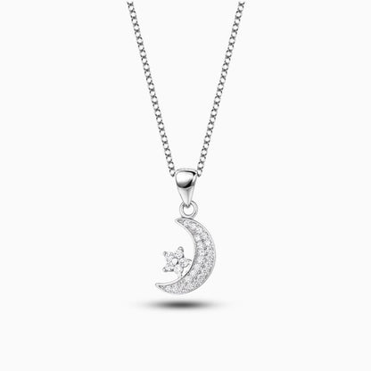 Lunaria Star Crescent Pendant – FIORENE