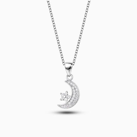 Lunaria Star Crescent Pendant – FIORENE