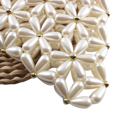 Petal Pearl Bloom Handbag – FIORENE