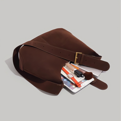 Classic Buckle Shoulder Bag - FIORENE