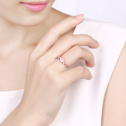 Blush Radiance Ring – FIORENE
