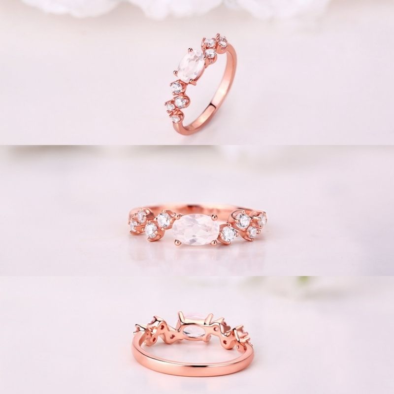 Blush Radiance Ring – FIORENE