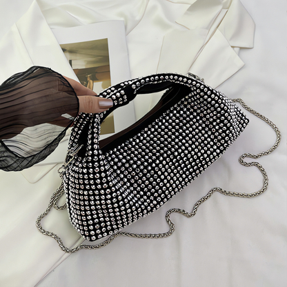 Radiant Crystal Hand Bag - FIORENE