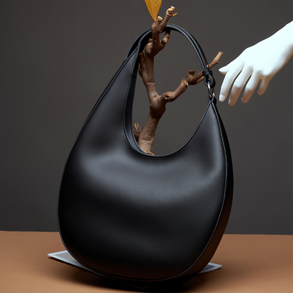 Sophisticated Brown Shoulder Bag - FIORENE